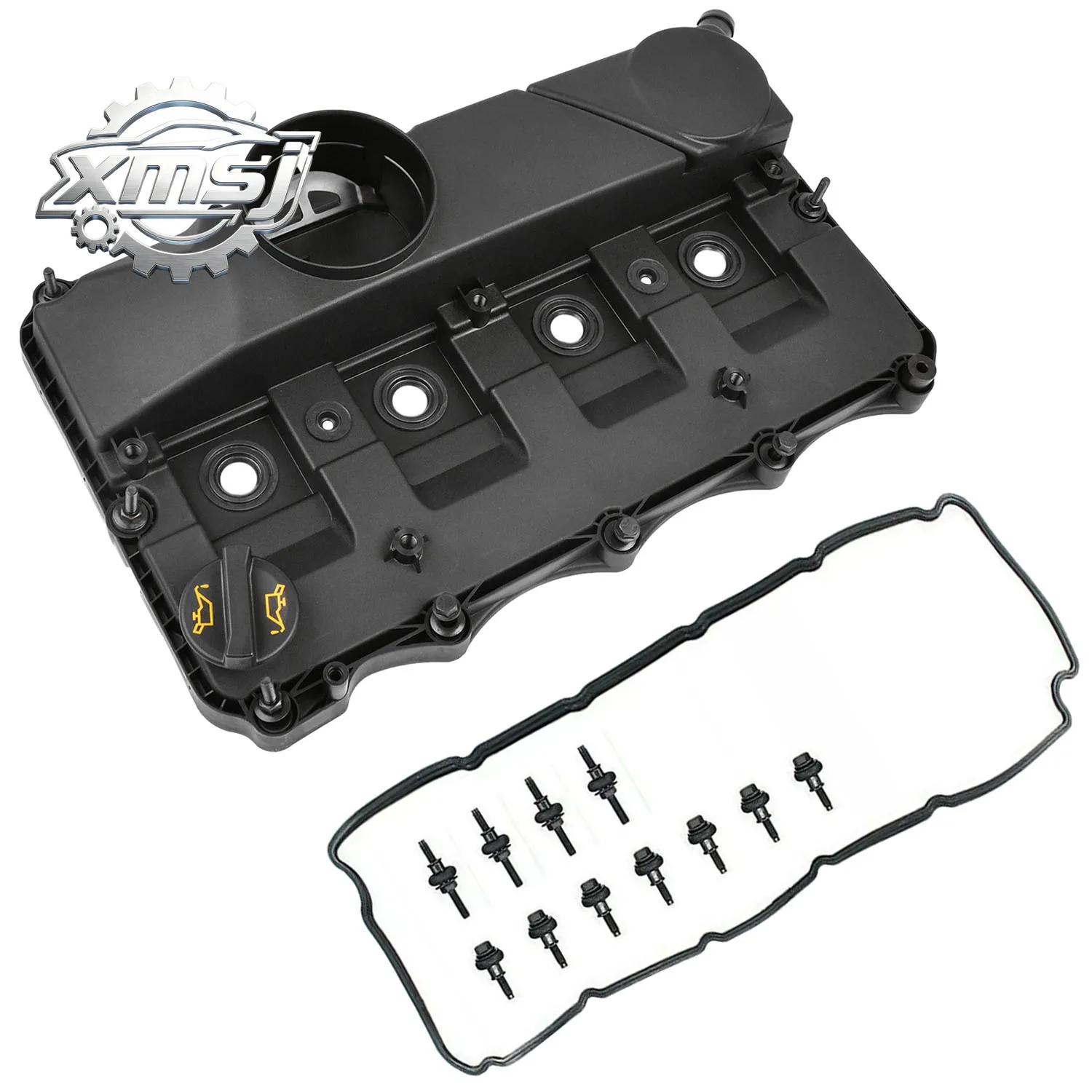 Cubierta de culata, tapa de brazo basculante de válvula con junta para 2,2 HDi Citroen Jumper 2006- Fiat Ducato Peugeot Boxer 96