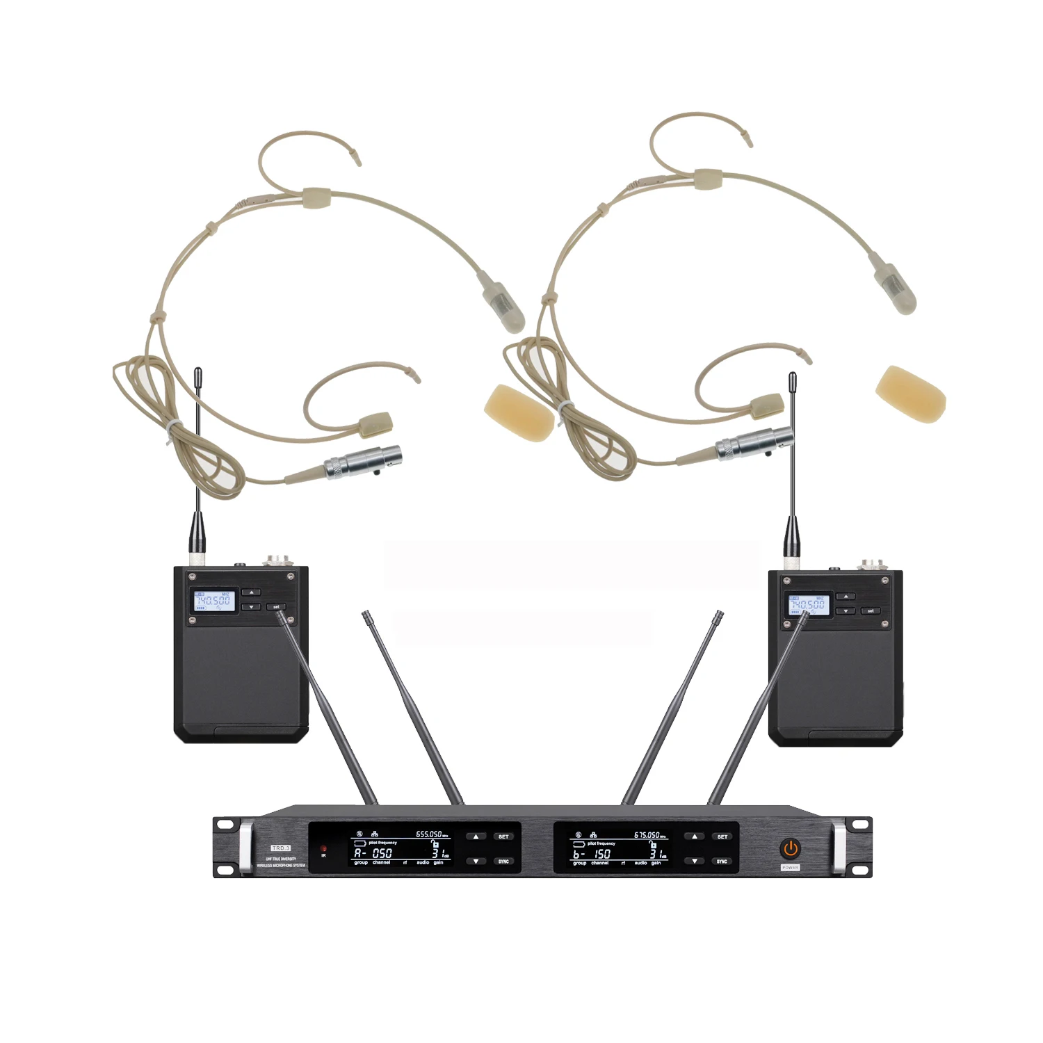 Professional ULXD4 Wireless Microphone System ADX1 ULXD1 BeltPack Transmitter Beta55 Cardioid Headset Best For Stage Singing
