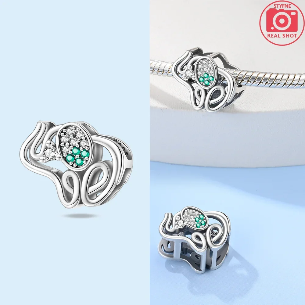 925 Sterling Silver  Penguin Charms Beads Fit Original Bracelets Bag Keychain Charms Beads Pendant Diy Women Jewelry Gift view 4