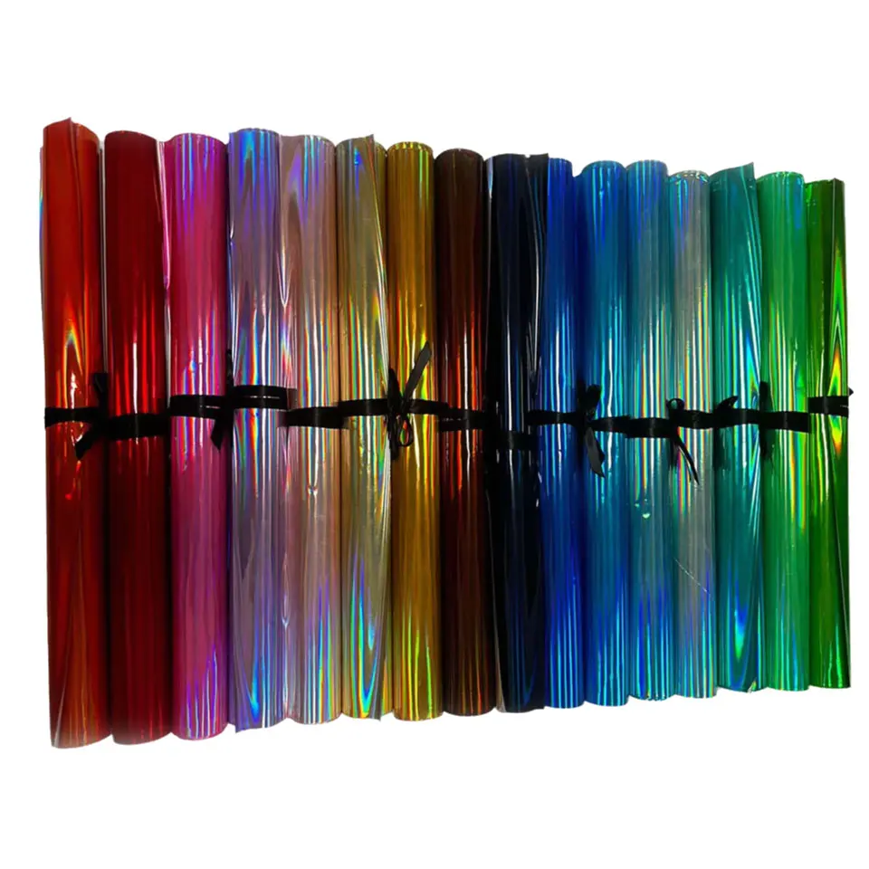 Holographic Iridescent Mirror Fabric – Soft Lightweight Electroplated Color‑Shifting Metallic Cloth for Headwrap,Gele TXH-27