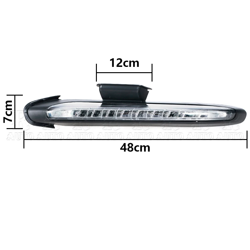 DRL LED Daytime Running Light For Porsche Cayenne 958 Turbo Style 2011-2018 Fog Lamp Turn Signal Light 95863118110 95863118210
