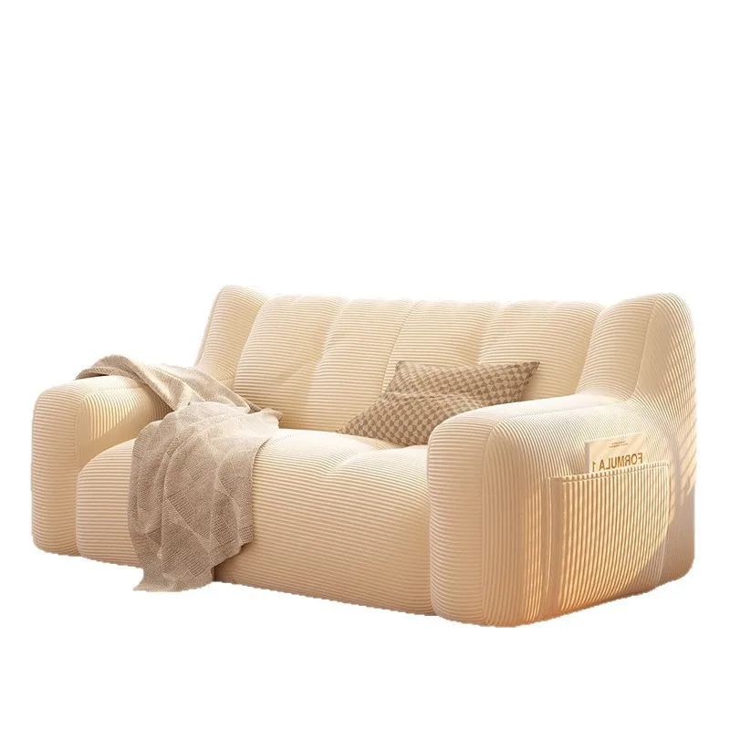 

Lazy sofa bedroom small reclining sleeping rental room double sofa living room leisure single nest chair sofa