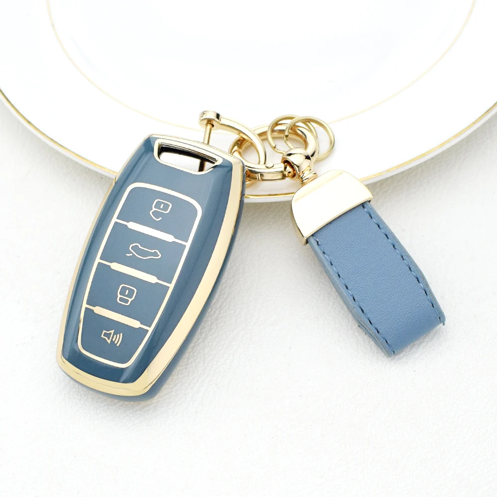 Protected Keyless Fob for Great Wall Haval Hover H1 H4 H6 H7 H9 F5 F7 H2S GMW Coupe TPU Car Remote Key Case Cover Shell