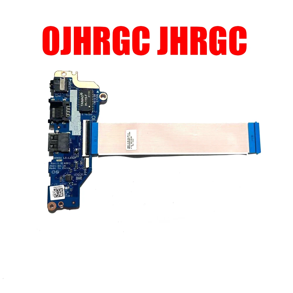 

0JHRGC JHRGC Laptop USB SD IO Board For DELL For Vostro 3510 3511 3515 GDM5A LS-L242P New