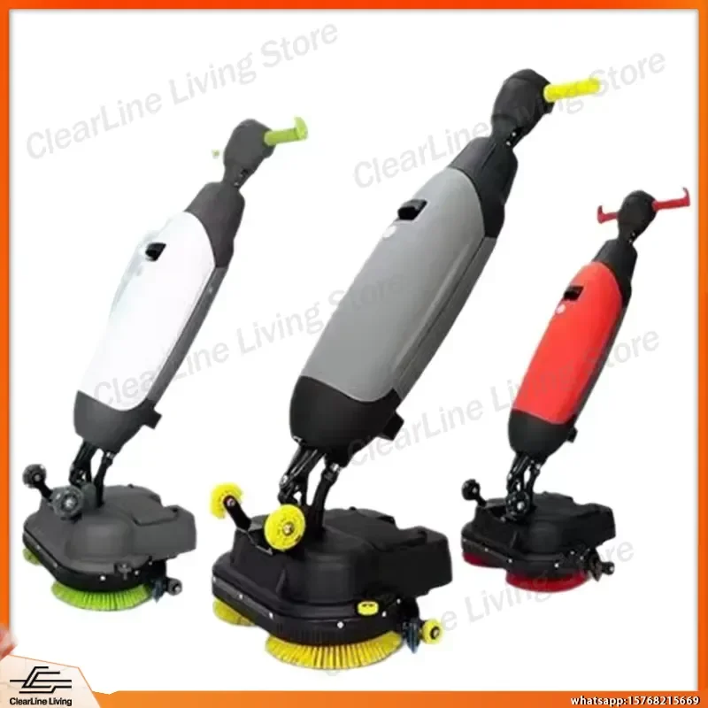 Portable Multi-Function Hand-Pulled Degreasing Sweeper for Carpet Hard Floor Cleaning Robot Vacuum Cleaner with Dustbin and