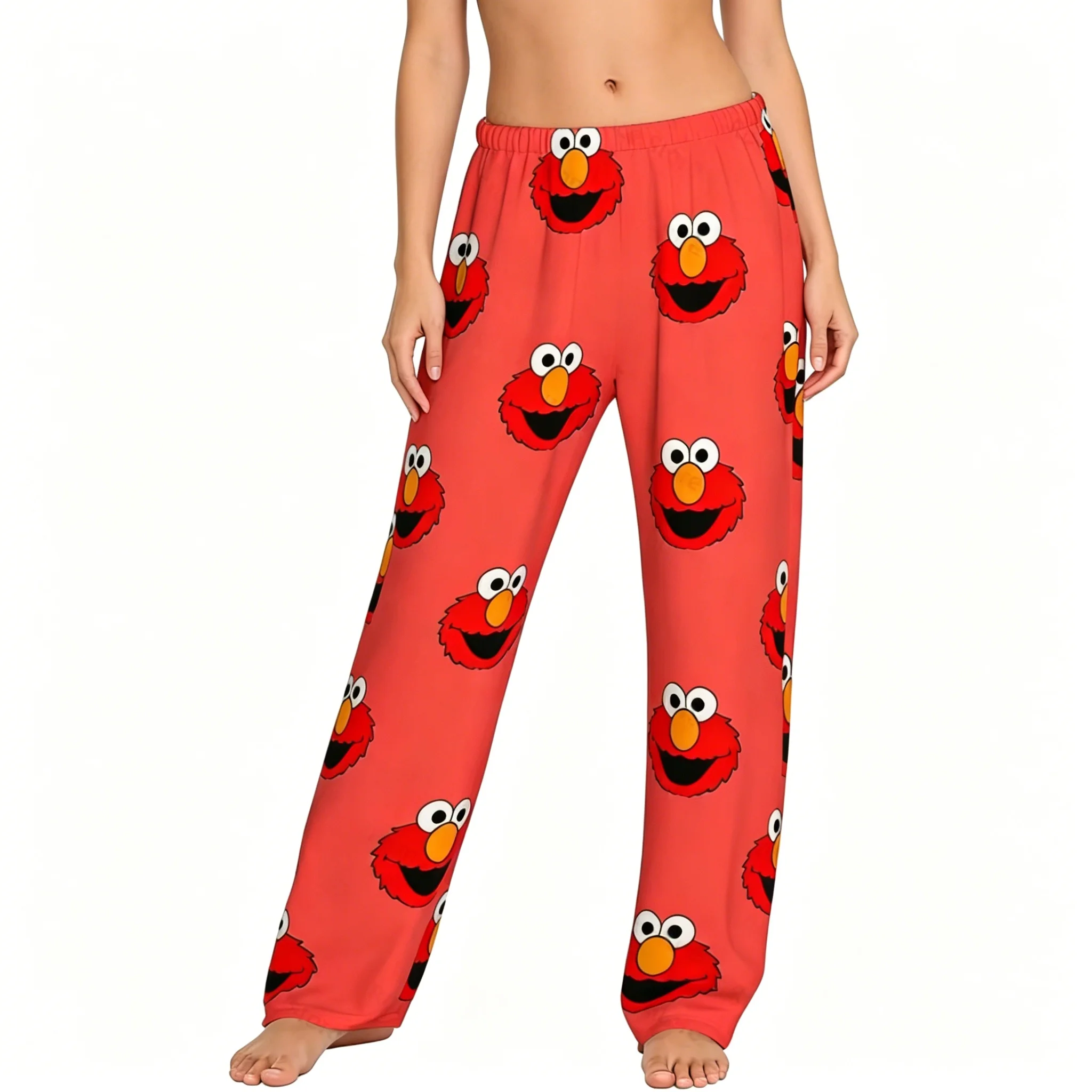 Monster-C-cookies Pajama Pants for Woman Educational Television Sleepwear Sleep Trousers Daily Home Wear Unisex Long Sleep Pants view 4