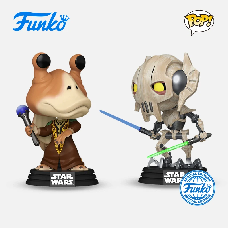 

Funko Pop Movie Star Wars: The Clone Wars Action Figure Lightsaber Peripheral Toy Model Cute Pop Doll Collection Decoration Gift