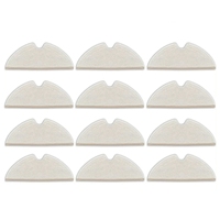 12PCS Replacement Parts For Roborock Q8 Max / Q8 Max+ Robot Vacuum Cleaner Mop Cloths Rags Accessories Spare Parts Mop Pads