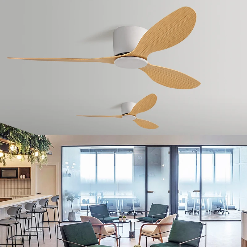 

Black Retro Ceiling Fan Dining Room/Living Room Electric Fan Commercial Ceiling Fan-Style Ceiling Lamp