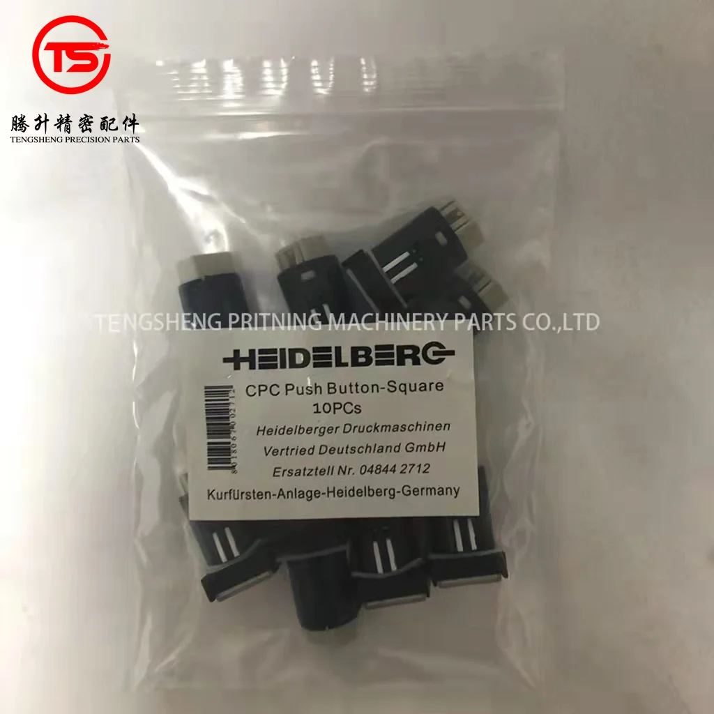

10 Pieces Free Shipping High Quality 81.186.3855 Heidelberg CPC Push Button For SM102 CD102 SM74 Printing Machine