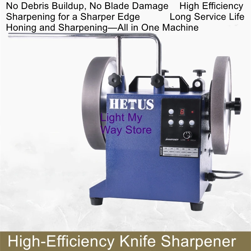 10-inch knife sharpener; electric CBN grinding wheel for sharpening; low-speed knife sharpener for home use