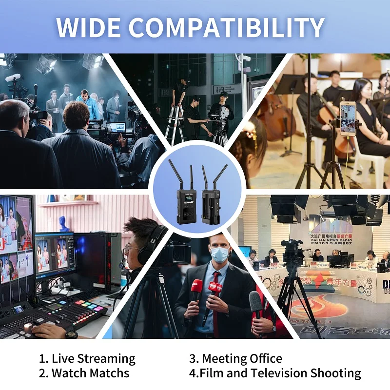 JM300PRO نقل الفيديو اللاسلكي Ryra الهاتف العارض واي فاي Hd محول الارسال Cromecast استقبال الصوت موسع #5