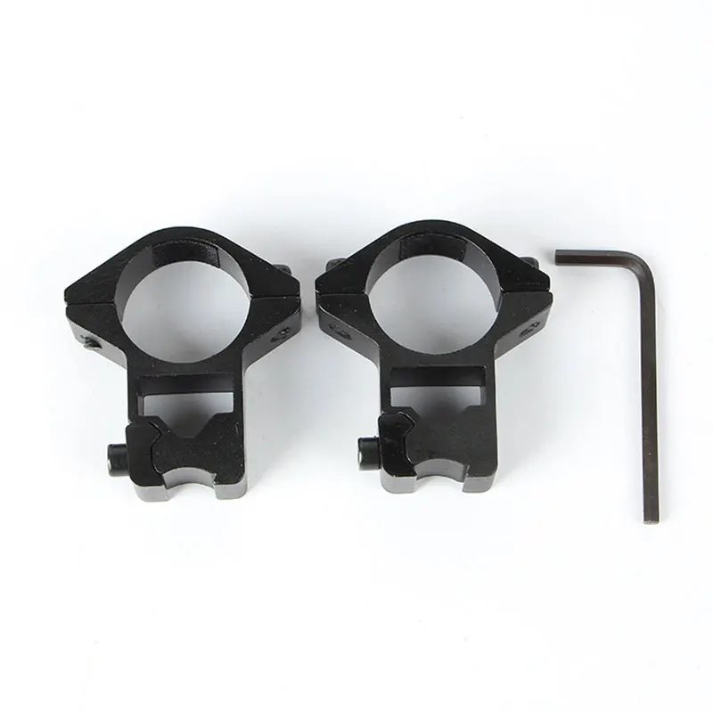 2Pcs Hunting Riflescope Mounts for Dia 25.4mm 30mm Pipe Scopes 11mm Dovetail 20mm Picatinny Rail Mounted Tactical Sights Mounts