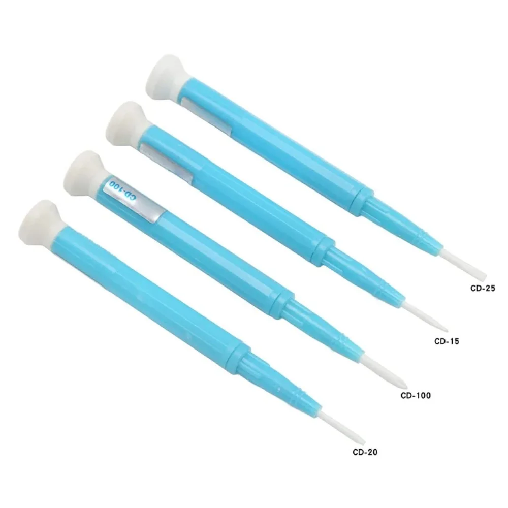 1pc DIY Adjust Frequency Ceramic Screwdriver Antistatic Non-Magnetic Slotted Screw Driver CD-15/20/25/100 Repair Hand Tool