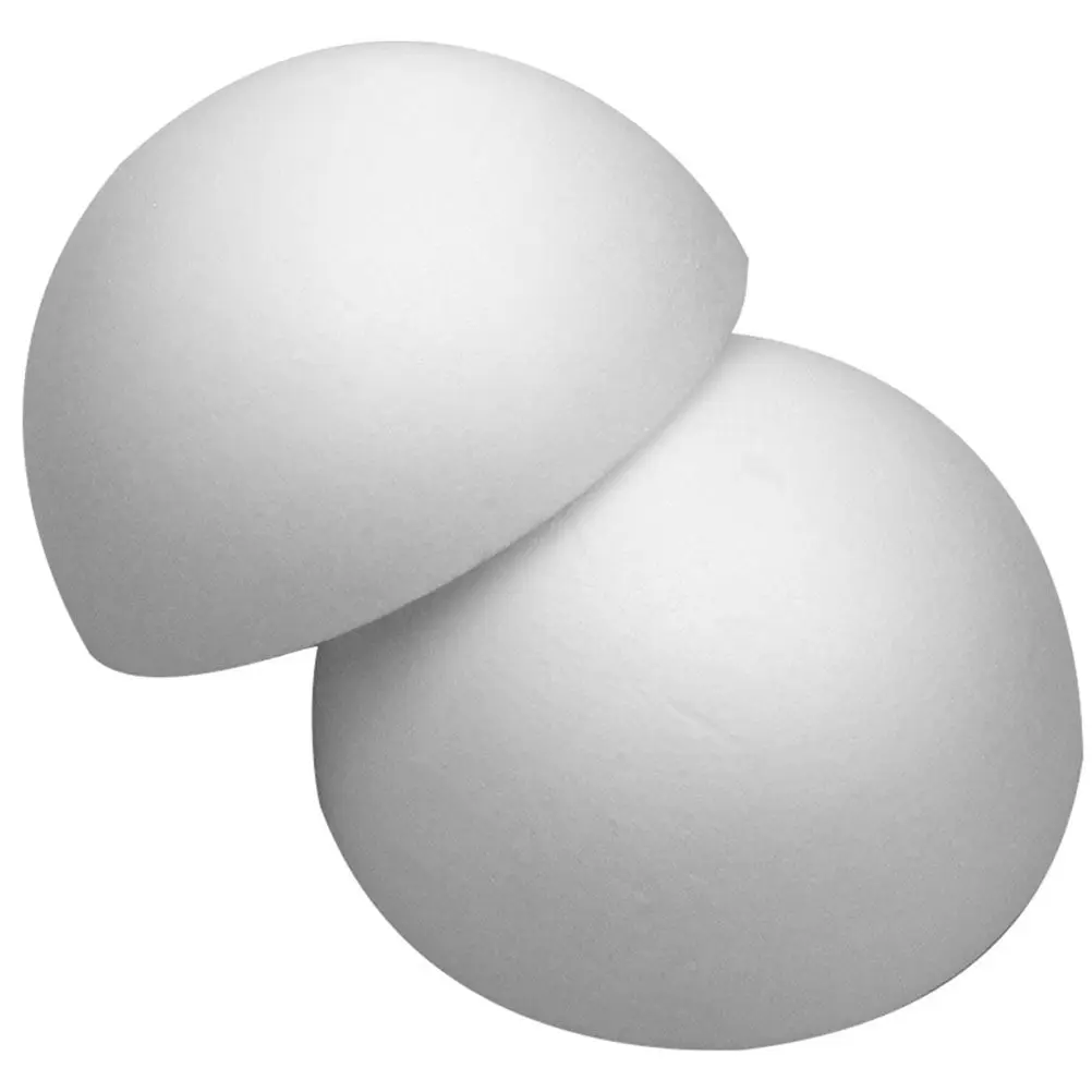 

White Foam Ball Hollow Round DIY Craft Foam for Wedding Party Ornament Handmade Craft Supplies DIY Accessory Foams Sphere Balls