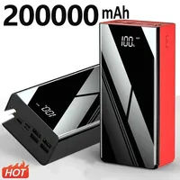 Power Bank  Portable Fast Charging PowerBank 100000 mAh 4 USB PoverBank External Battery Charger For Xiaomi Mi 9 iPhone