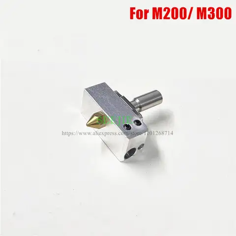 1 ensemble de mise à niveau Zortrax Hotend dédié à l'imprimante 3D Zortrax M200/300, Tube en PTFE à l'intérieur du Kit d'extrusion avec bloc chauffant