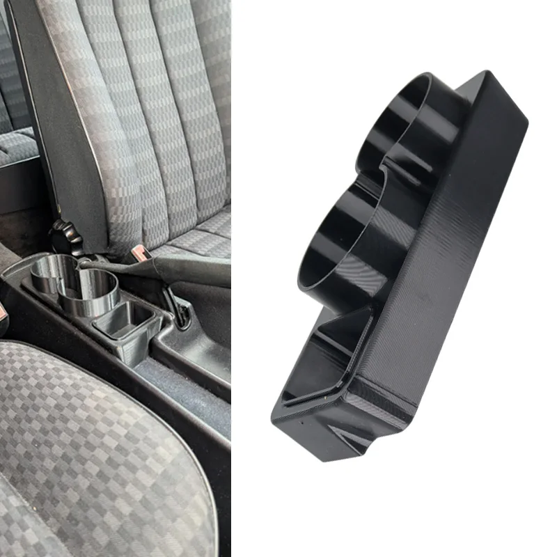 

Cup Holder For Mercedes-Benz W201 190E, Featuring A Direct Installation Without Drilling Coin Key Storage Box Organizer For Car