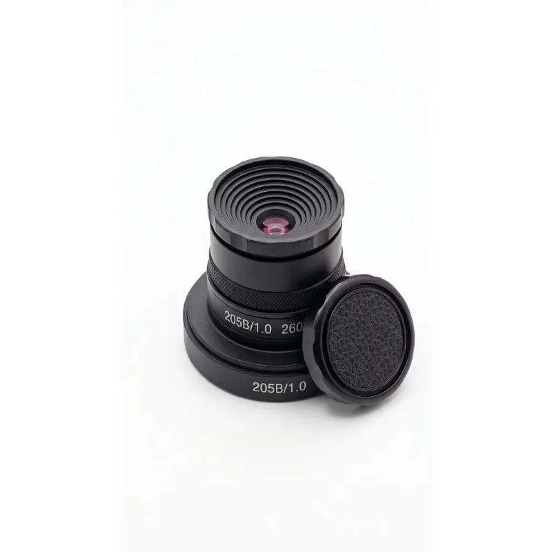 HGL205B 5mm F1.0 LWIR Thermal Imaging Camera Lens M34 Mount 8-12um Infrared Lens For MV-GF120 Thermal Imager