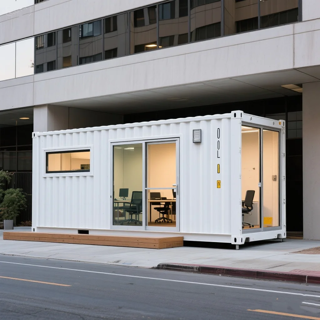 

Waterproof 20Ft 40Ft Container House Expandable Prefabricated House Kitchen Prefab Granny Flat Mobile Tiny Home