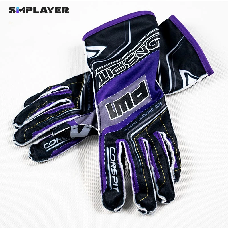 

CONSPIT Sim Racing Gloves Racing Simulator Gloves with External Seam & Breathable Design for Training