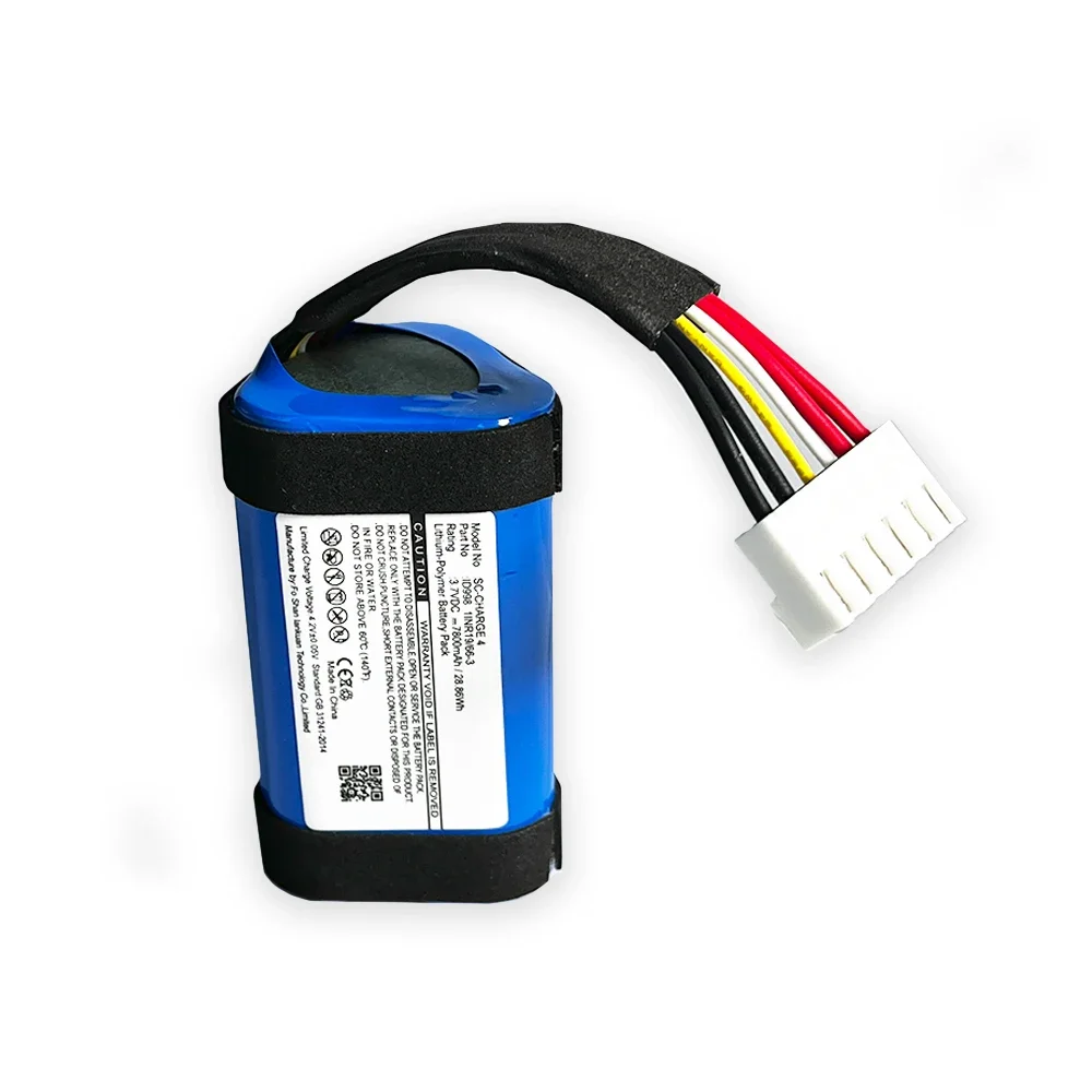 3.6V 7800mAh 1INR19/66-3 ID998 IAA011NA SUN-INTE-118 Replacement Battery For JBL Charge 4 4BLK 4J 4Q Bluetooth Wireless Speaker