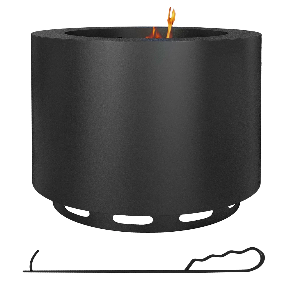 Outsunny Smokeless Fire Pit, 19