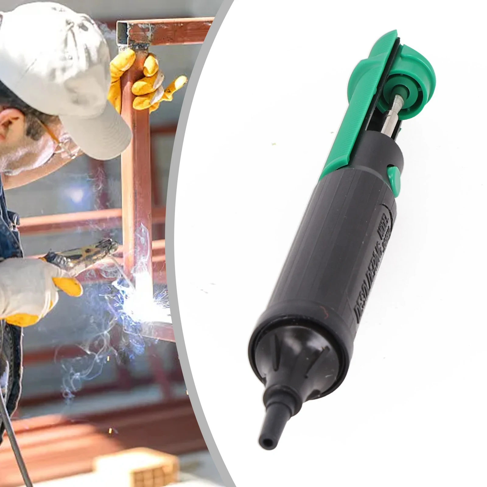 1 PC CJ-101 ที่มีประสิทธิภาพ Desoldering ปั๊มดูดปากกาบัดกรี Sucker หัวฉีดพิเศษ 210 มม.สูญญากาศเชื่อมซ่อมวัสดุกําจัด