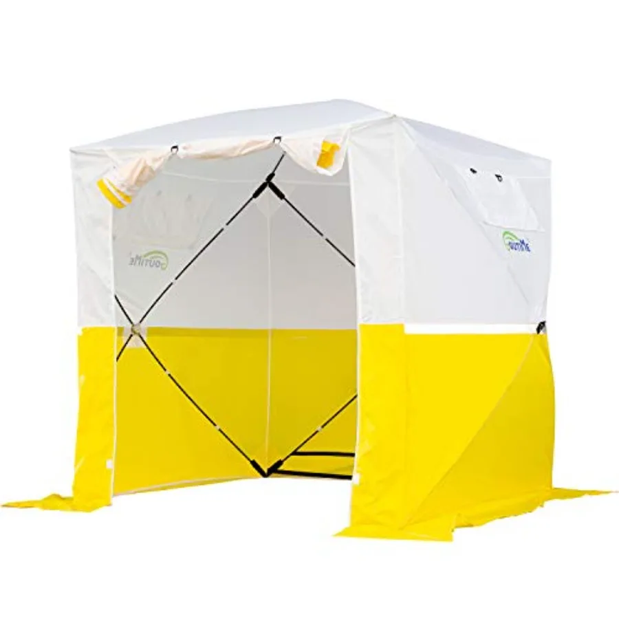 

Рабочая палатка-тент Work TentInstant Professional Pop Up Canopy Tent 6 x 6 футов, сверхпрочная, портативная, для строительных площадок, уличных мастерских и военных объектов.