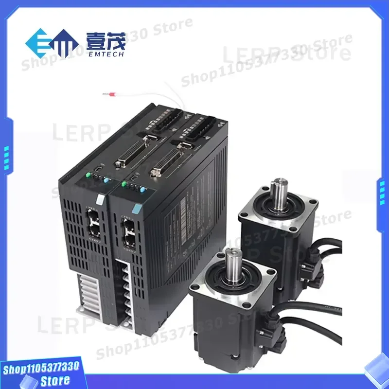 400W 220V AC Servo Motor 60mm High Torque High Speed High Inertia for Industrial Automation Precision Control System 60mm AC