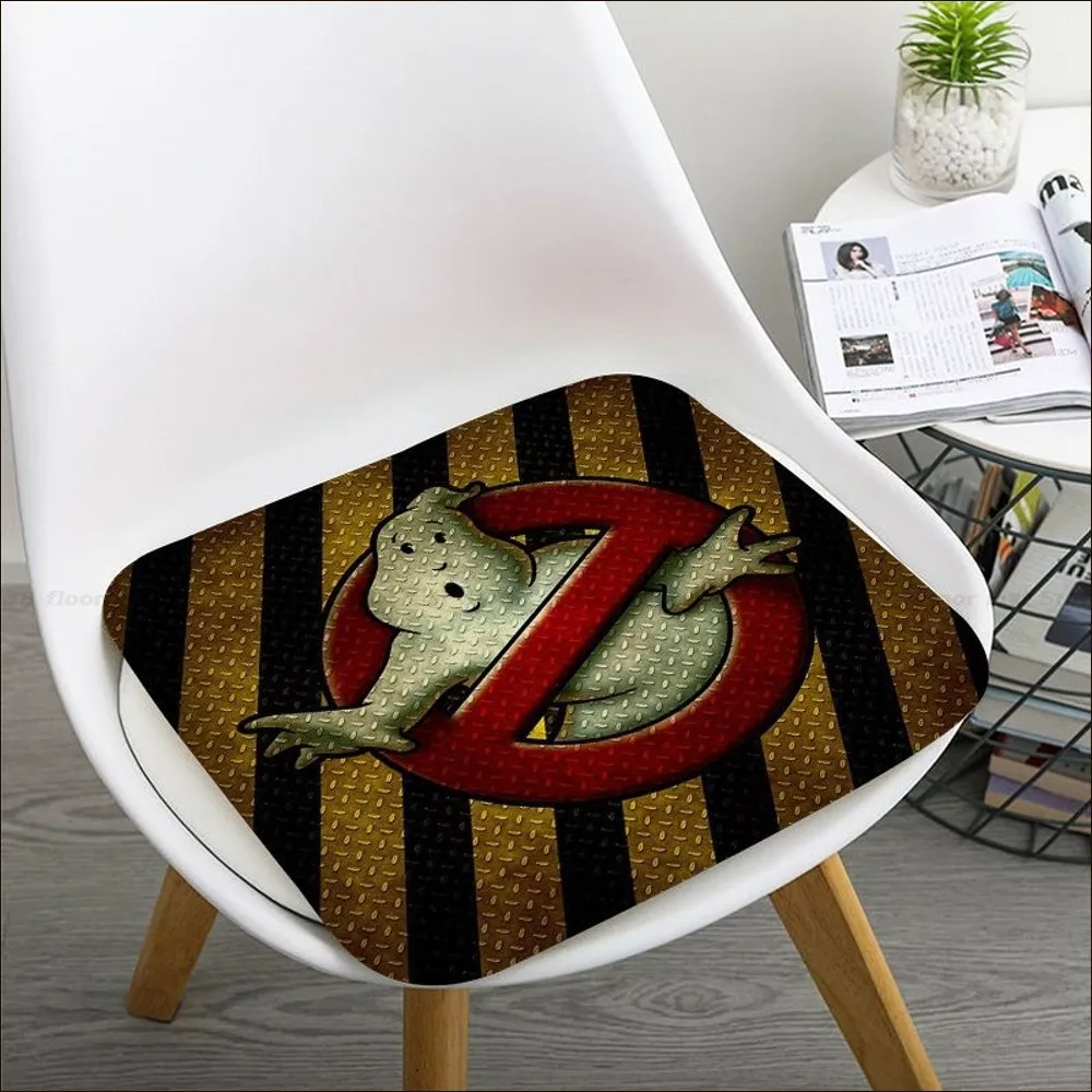 E-Extreme-Ghost-Busters Cushion Mat Tie Rope Dining Chair Cushion Circular Decoration Seat For Office Desk Cushions Home Decor