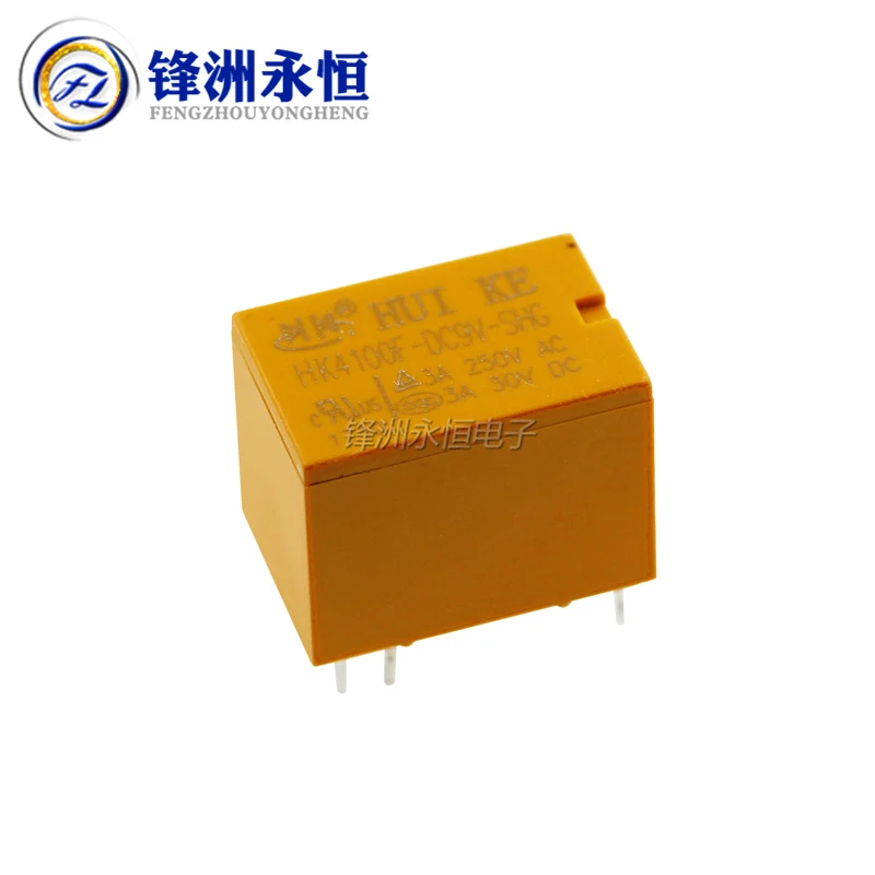 10PCS relay HK4100F-DC12V-SHG HK4100F-DC5V-SHG 6 pin 3A 3V / 5V / 9V / 12V / 24V HK4100F-DC24V-SHG HK4100F-DC3V-SHG