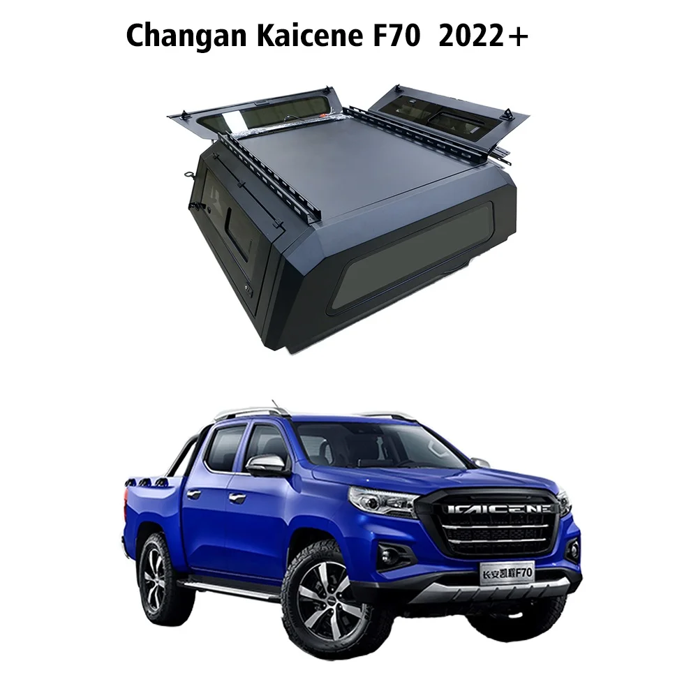 Tailored Accessories Aluminum 4X4 Pickup Canopy Heavy-duty Pickup Truck Topper Hardtop Bed Capper For Changan Kaicene F70 Hunter view 4