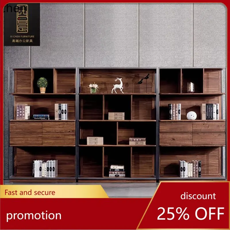 

HT стол из цельного дерева, простой современный стол для босса, офисная мебель высокого класса из черного ореха