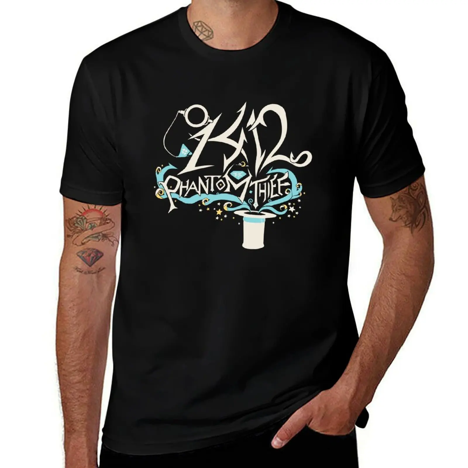 

1412 the Phantom Thief! T-Shirt plus size tops Man t-shirt custom shirt shirts men