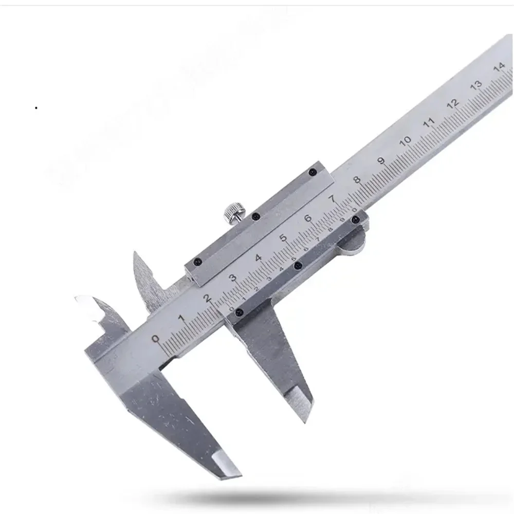 0-150mm Professional Stainless Steel Vernier Caliper Locking Screw Vernier Caliper Stainless Steel Measurement Tool