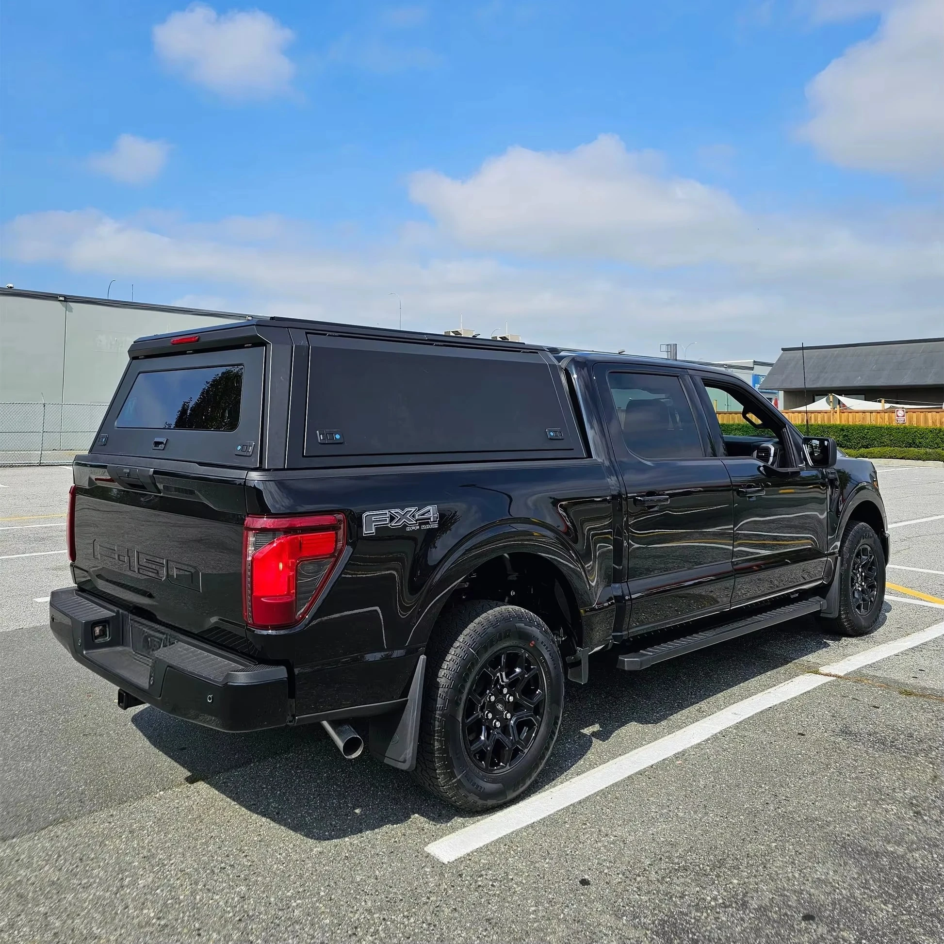 

KQX Truck Bed Topper Aluminum Canopy Camper F150 Raptor XL STX Ute Canopy