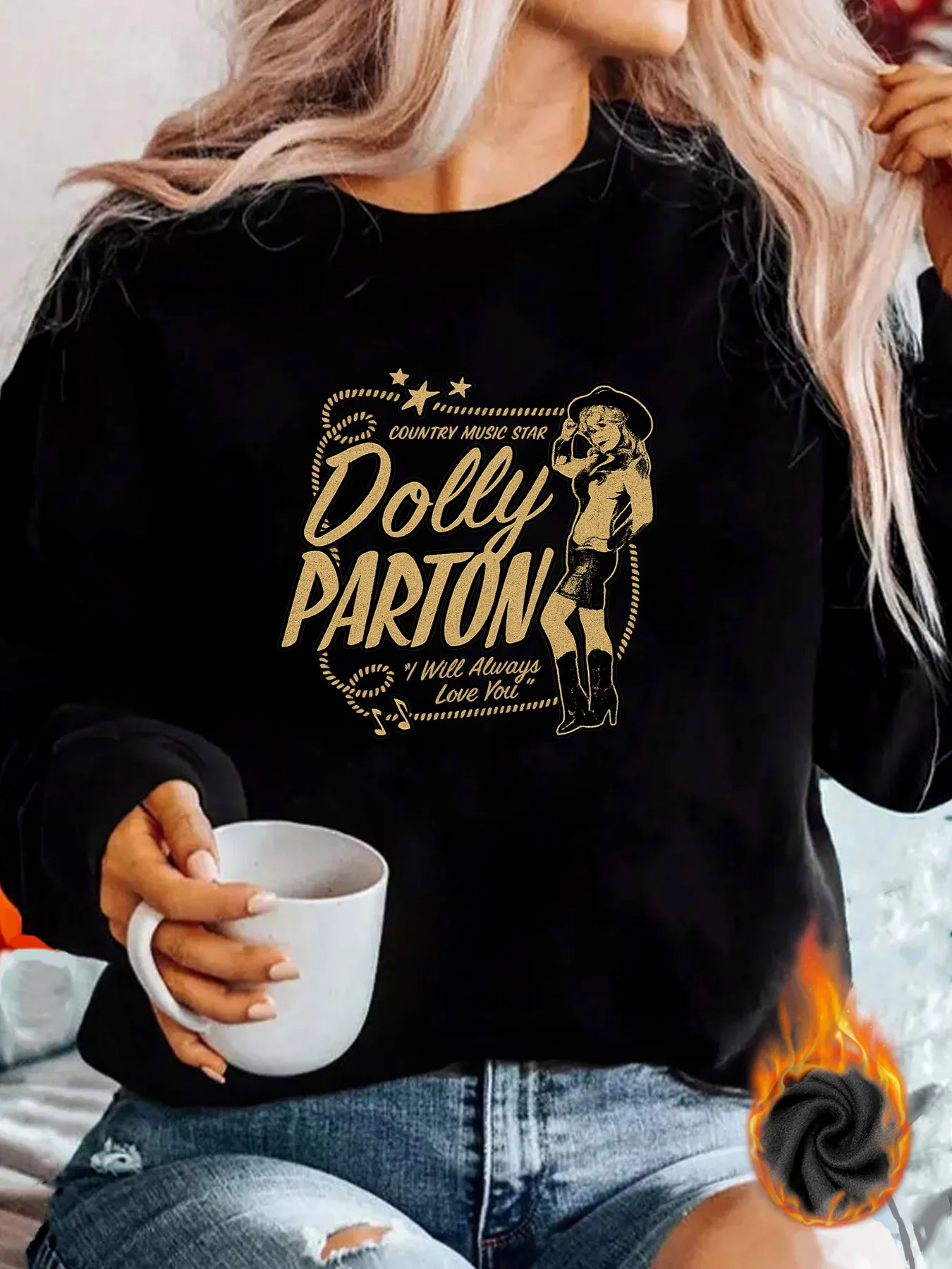 

【009138】 4/2000 Женская модная женская толстовка с круглым вырезом и принтом, свободная женская толстовка с длинными рукавами