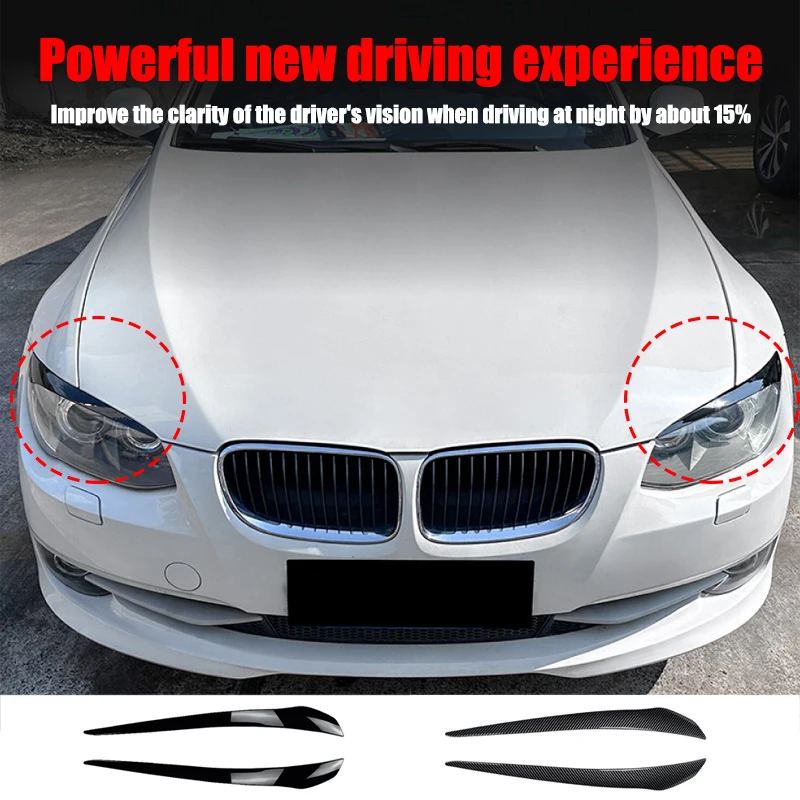 

Для BMW BMW BMW BMW e92 e93 LCI наклейка на фару для бровей модификация 2009-2012