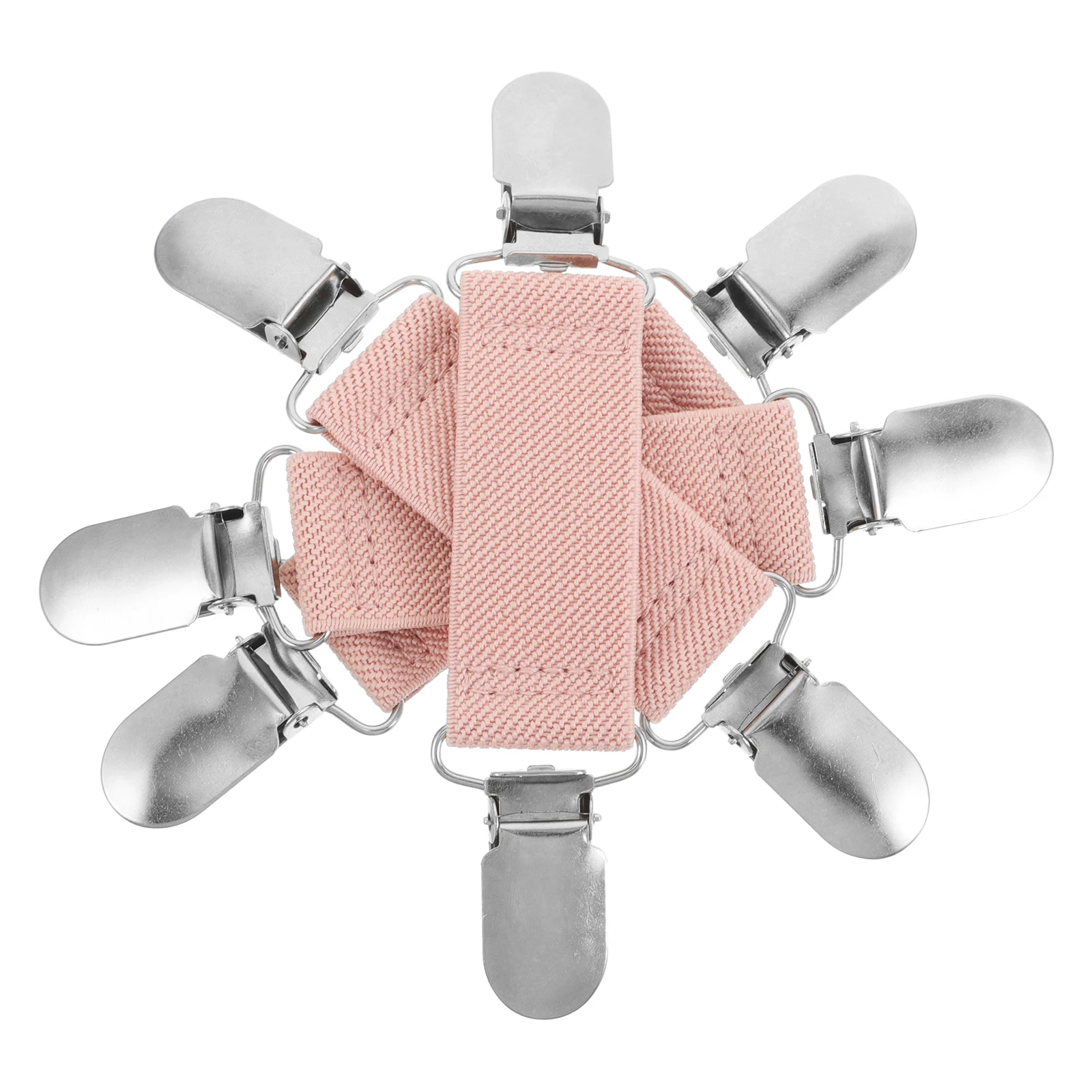 

4pcs Outdoor Sports Pants Clips Windproof Elastic Fastener For Hiking Biking Running Unisex Trouser Leg Holders Cycling Waist