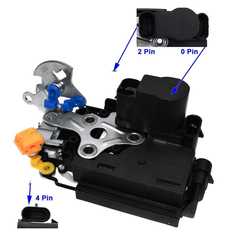 1Pair Front Door Lock Latch Actuator For Chevrolet Aveo Aveo5 2004-2011 Lacetti Lova 96272643 96272644&96272638 96272639