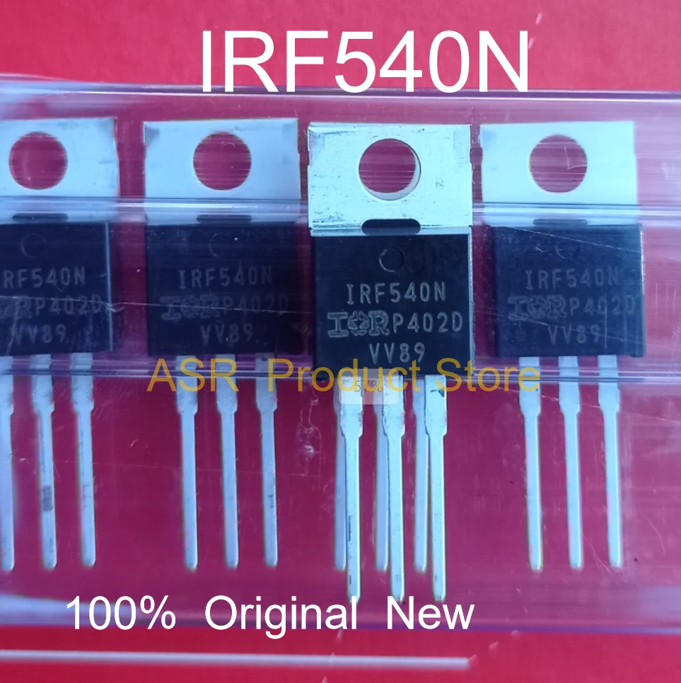 MOSFET d'origine, IRF540N, IRF640N, IRF740, IRF840, 1PC, Nouveau