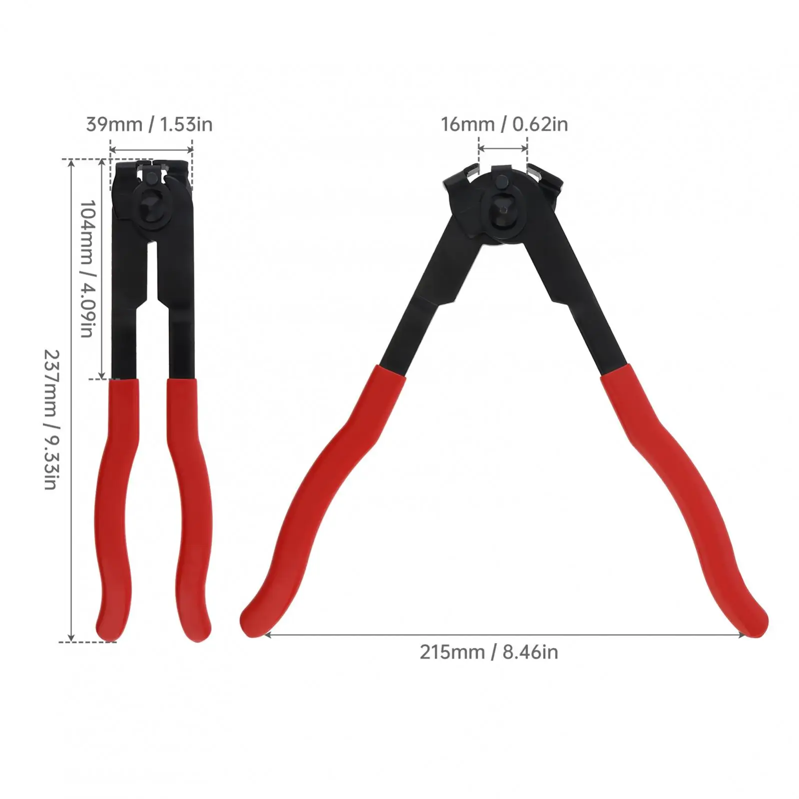 1pc Heavy Duty Antiskid CV Boot Clamp Pliers Joint Tools for Ear Type Clamp Crimping Removal Hand Tools