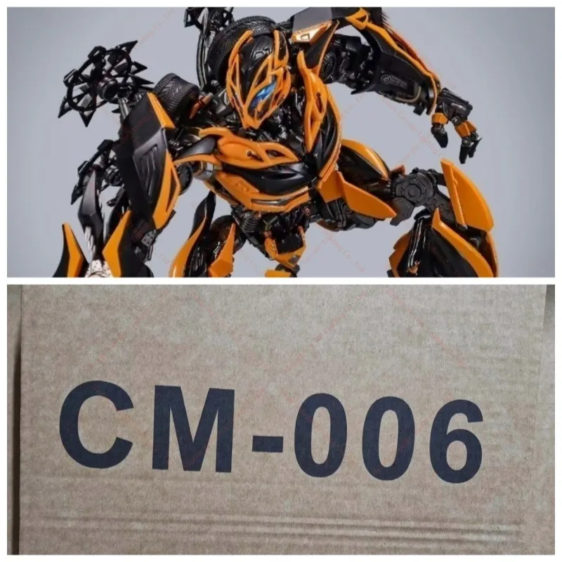 Auf Lager CM-006 CM006 Verwandelt sich in 4 Große Bienen, Immutable DLX Skala-Deformationsspielzeug, Legierungsmodell-Roboter