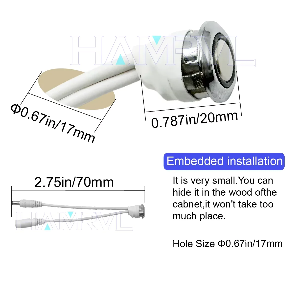 1-2pcs led Dimmer 12v Touch Switches For LED Strip Light Stepless Dimmable Brightness Controller DC 5V-24V Light Dimmer Control