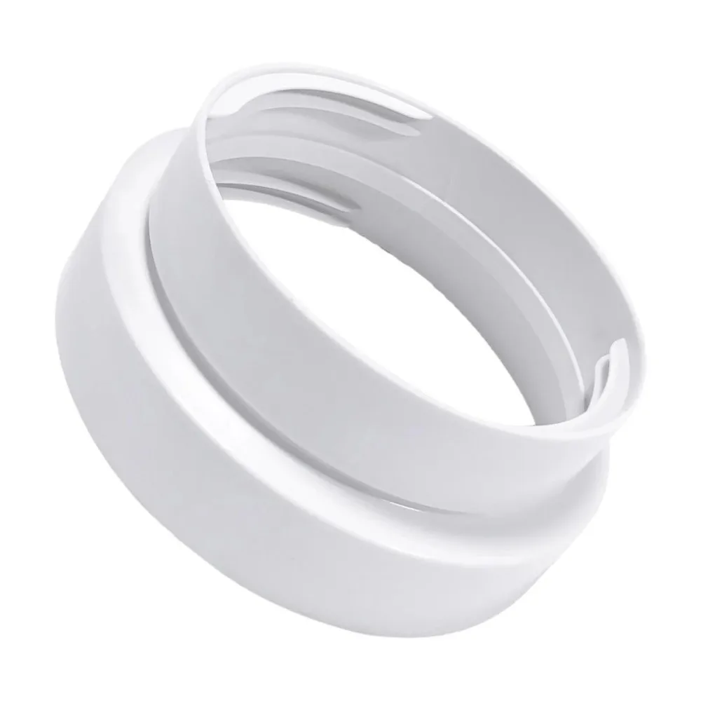 Vent Hose Connector Air Conditioner Hose Connector ABS Thread Adapter AC Exhaust Hose Coupler Counterclockwise Compatible
