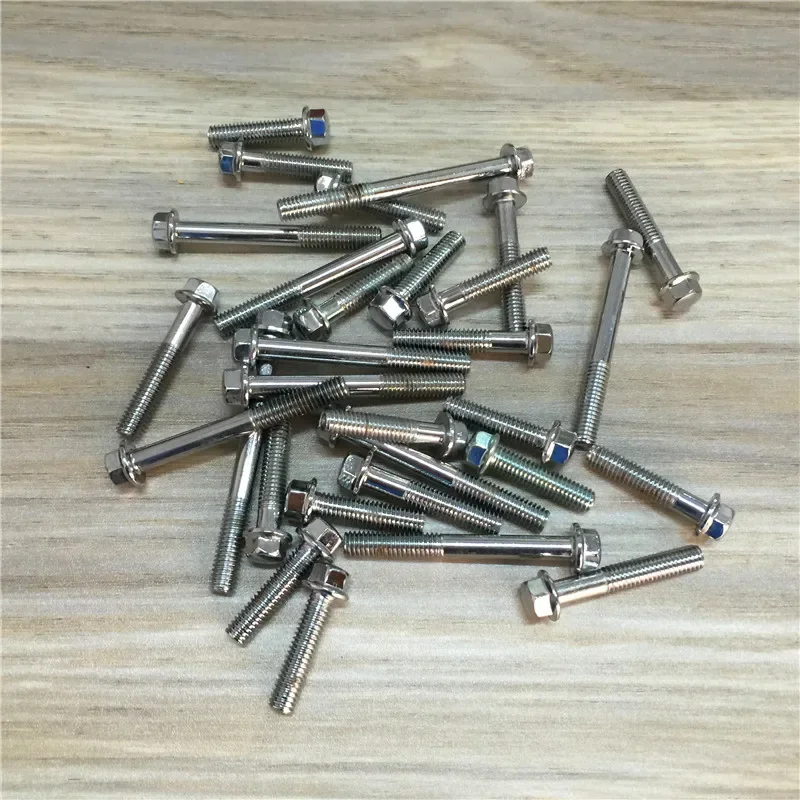 

For Suzuki GN250 left and right side of the engine cover screws high quality motorcycle free shipping