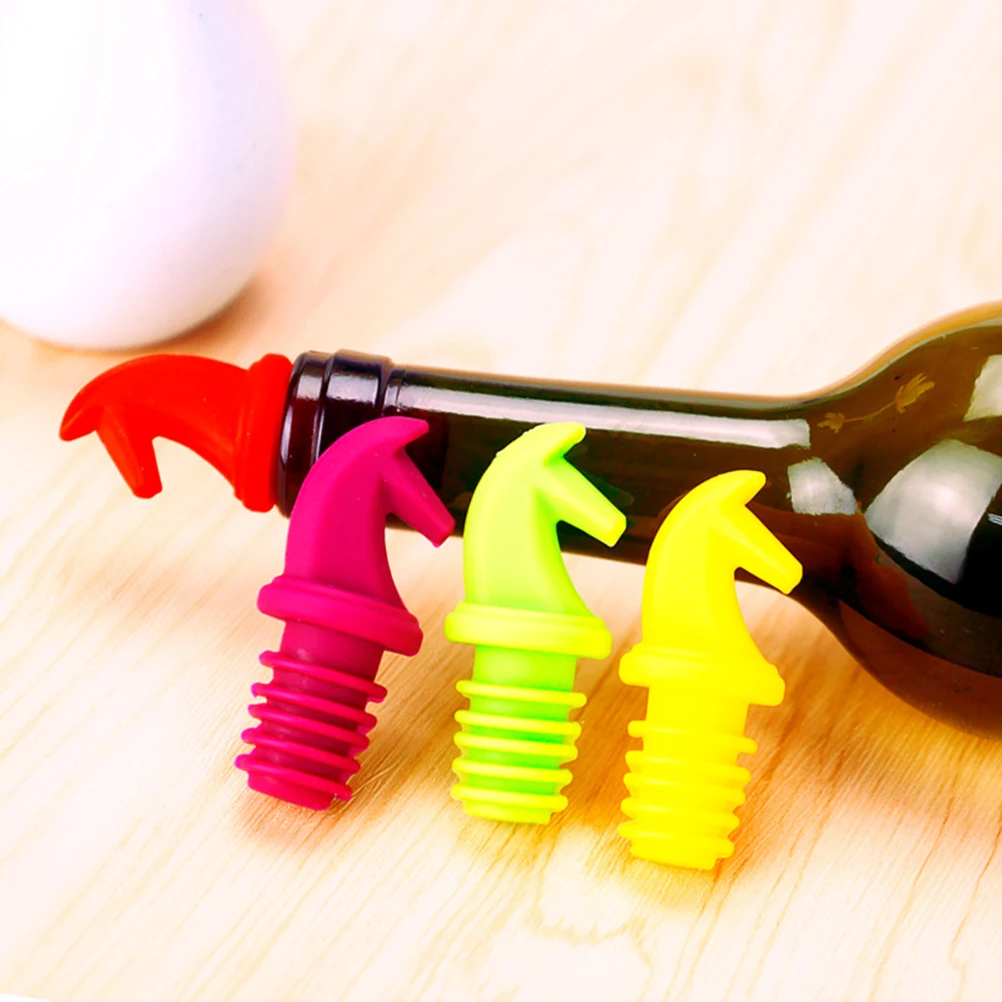 

6pcs Stoppers Novelty Chess Bottle Stopper Set Reusable Silicone Caps Beer Sealer Cover for Beer Champange Alcoho