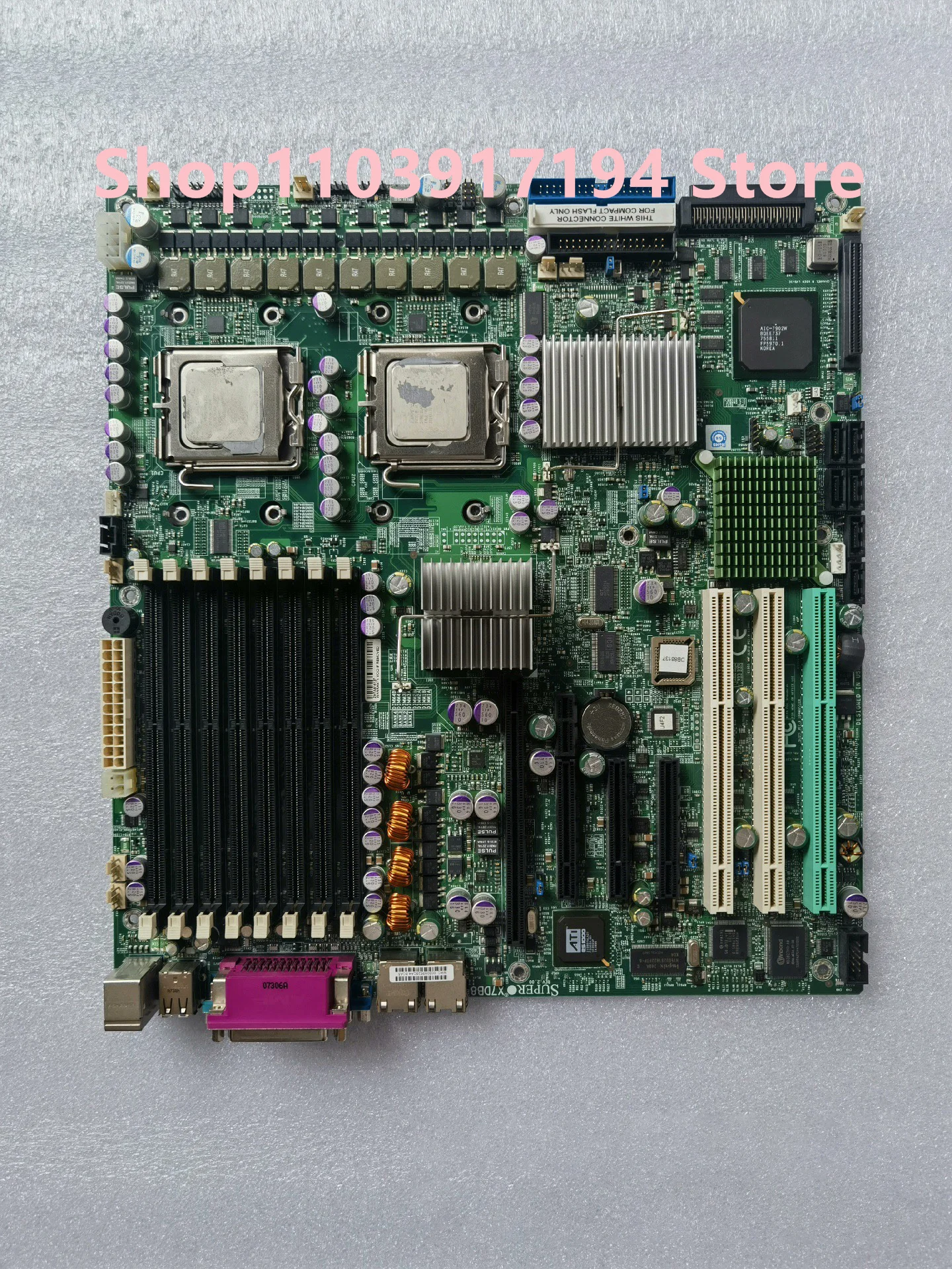 FOR Supermicro X7DB8 Two-way server motherboard LGA771