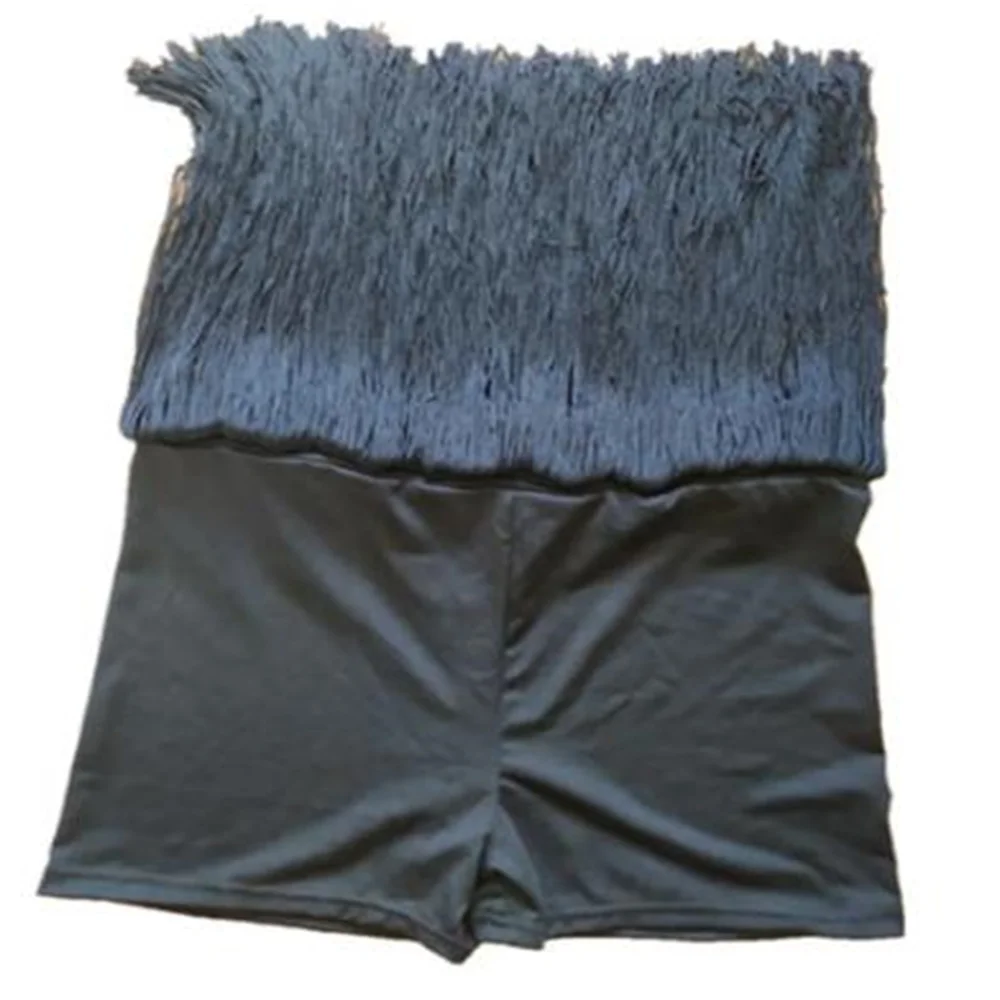 سيدة شرابة اللاتينية تنورة رقص المرأة الأسود شرابة أنماط فستان رقص اللاتينية المنافسة/ممارسة Dancewear التنانير S-2XL POP